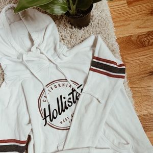 Hollister logo hoodie